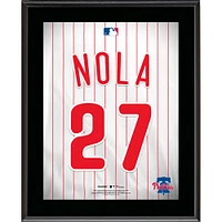 Aaron Nola Philadelphia Phillies 10.5" x 13" Jersey Number Sublimated Player Plaque