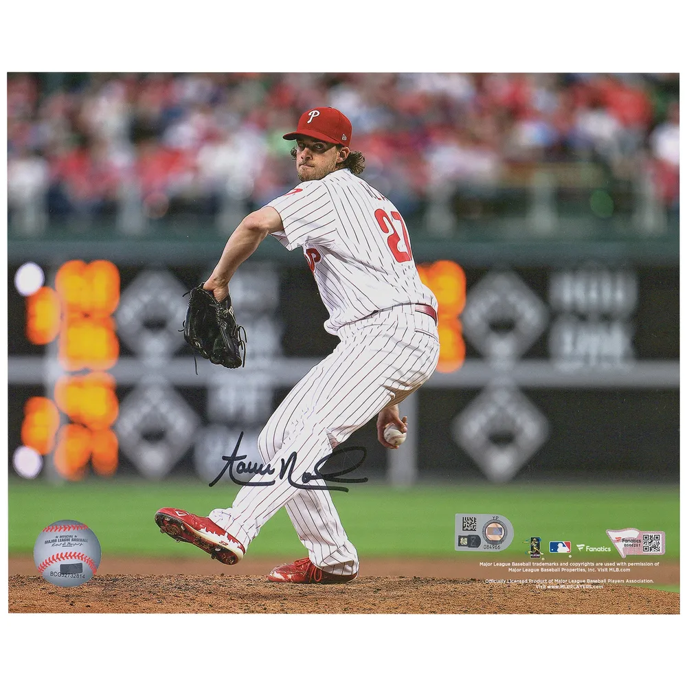 Aaron Nola Philadelphia Pitcher Baseball Signature MLB Card T