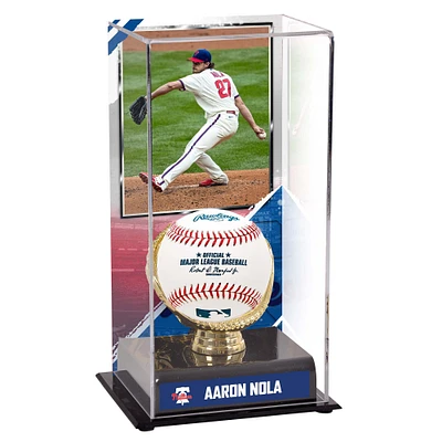 Aaron Nola Philadelphia Phillies Gold Glove Display Case with Image