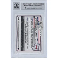 Alec Bohm Philadelphia Phillies Autographed 2020 Bowman Chrome Sapphire Prospects #BCP-29 Beckett Fanatics Witnessed Authenticated 10 Card