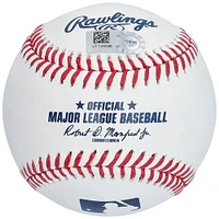 Alec Bohm Philadelphia Phillies Autographed Baseball with "Let's Go Phillies" Inscription