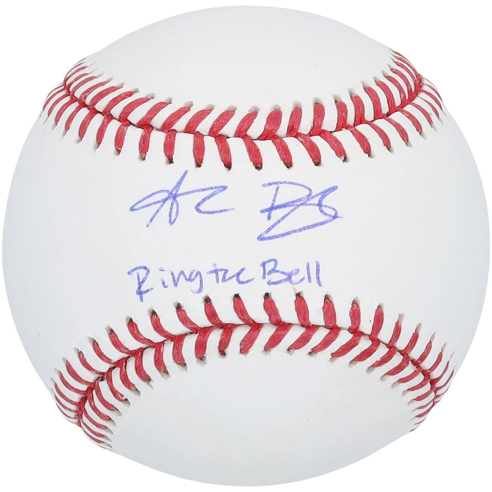 Alec Bohm Philadelphia Phillies Autographed Baseball with "Ring The Bell" Inscription