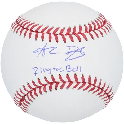 Alec Bohm Philadelphia Phillies Autographed Baseball with "Ring The Bell" Inscription
