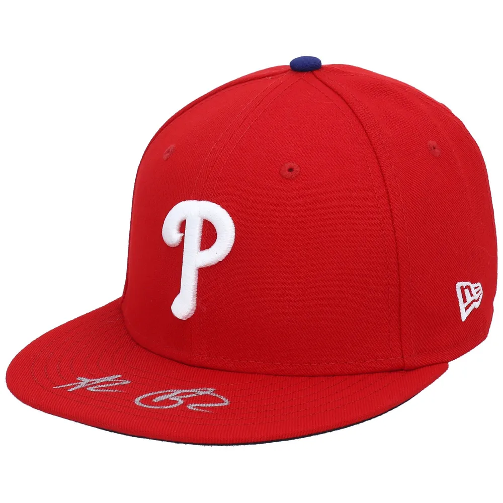 Vintage Philadelphia Phillies Signatures Snapback Hat MLB