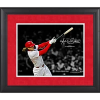 Alec Bohm Philadelphia Phillies Facsimile Signature Framed 11" x 14" Spotlight Photograph