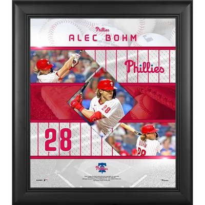 Alec Bohm Philadelphia Phillies Autographed Fanatics Authentic 8