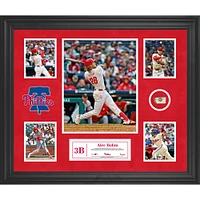 Alec Bohm Philadelphia Phillies Framed 5-Photo Collage with a Piece of Game-Used Ball