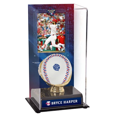 Bryce Harper Philadelphia Phillies 2024 MLB All-Star Game Gold Glove Display Case with Image