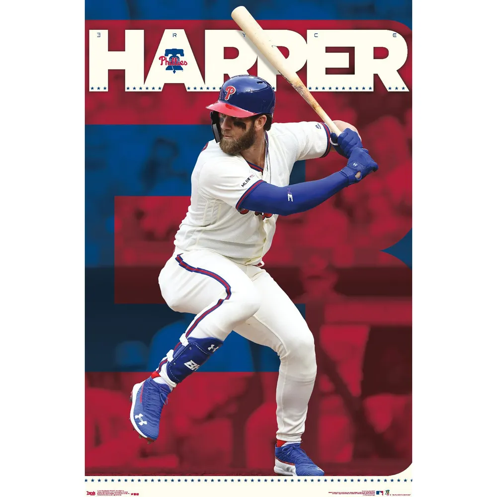 Lids Bryce Harper Philadelphia Phillies 24'' x 34.75'' Player Poster