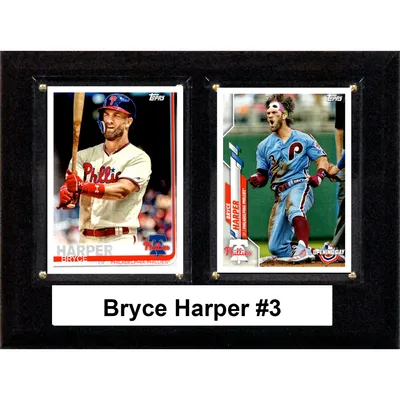 Framed Bryce Harper Philadelphia Phillies Autographed White Nike