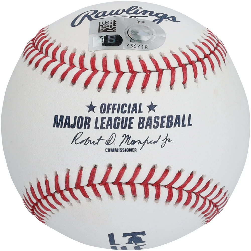 Bryce Harper Philadelphia Phillies Autographed 2024 City Connect Baseball with "Ring The Bell" Inscription