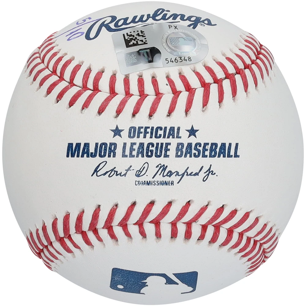 Bryce Harper Philadelphia Phillies Autographed Baseball with "Fly Eagles Fly" Inscription