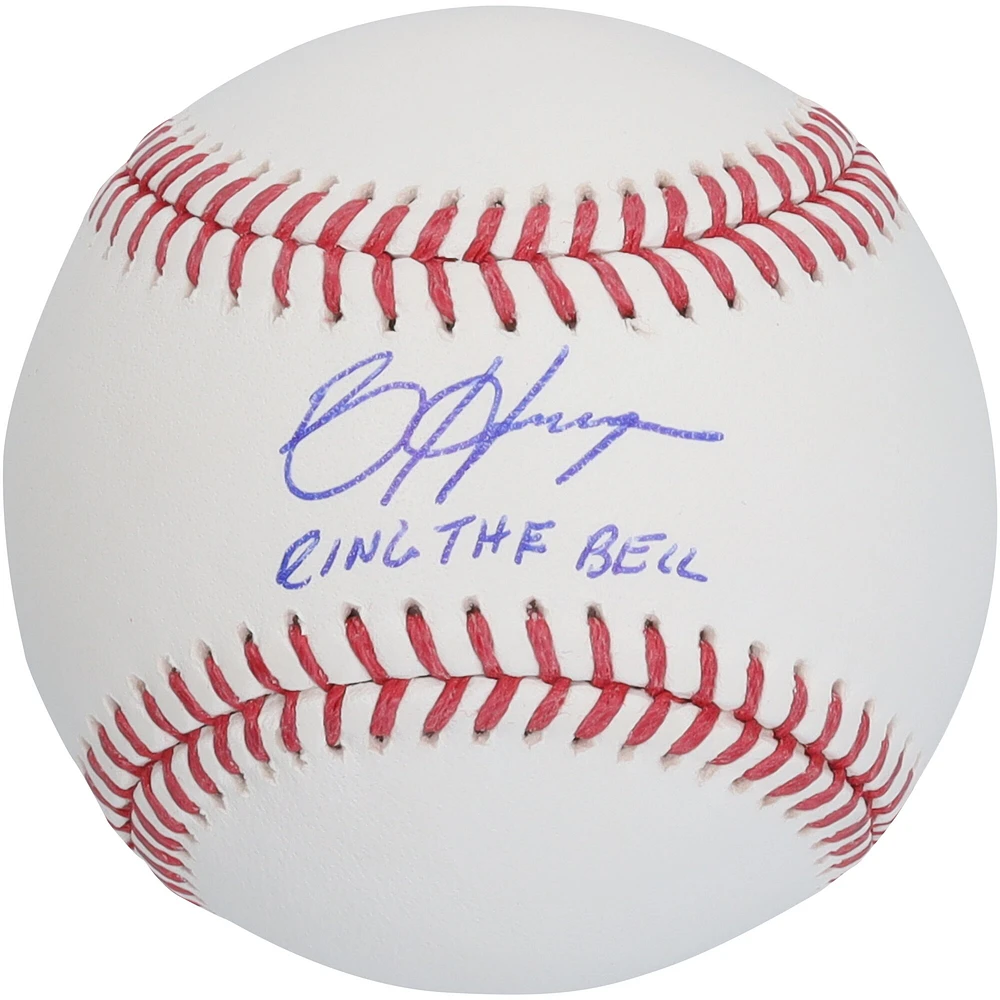 Bryce Harper Philadelphia Phillies Autographed Baseball with "Ring The Bell" Inscription