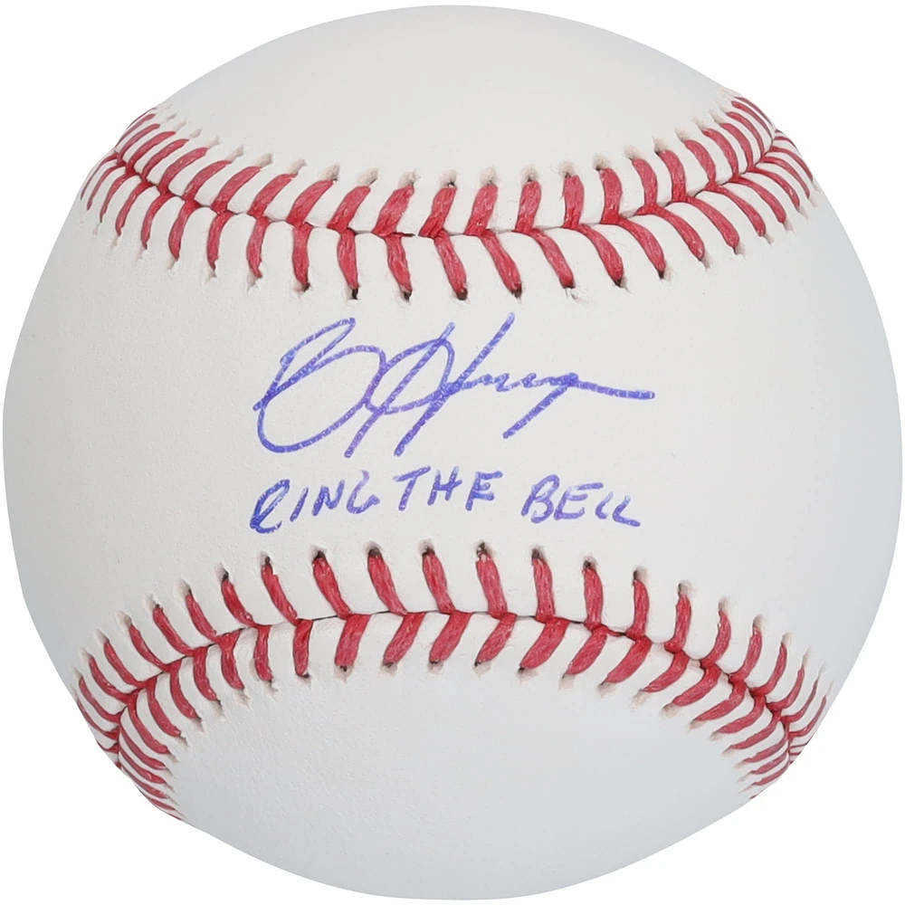 Bryce Harper Philadelphia Phillies Autographed Baseball with "Ring The Bell" Inscription