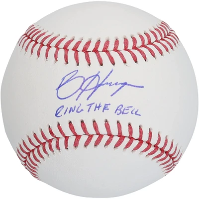 Bryce Harper Philadelphia Phillies Autographed Baseball with "Ring The Bell" Inscription