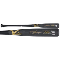Bryce Harper Philadelphia Phillies Autographed Player-Issued Gray Victus Bat from the 2024 MLB Season 