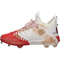 Bryce Harper Philadelphia Phillies Game-Used White/Red Under Armour Cleats vs. Washington Nationals on March 30, 2025