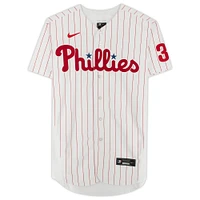 Bryce Harper White Philadelphia Phillies Autographed Nike Authentic Jersey