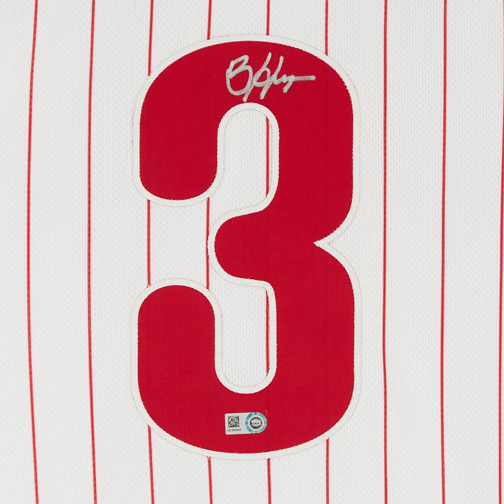 Bryce Harper White Philadelphia Phillies Autographed Nike Authentic Jersey