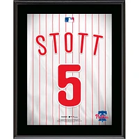 Bryson Stott Philadelphia Phillies 10.5" x 13" Jersey Number Sublimated Player Plaque