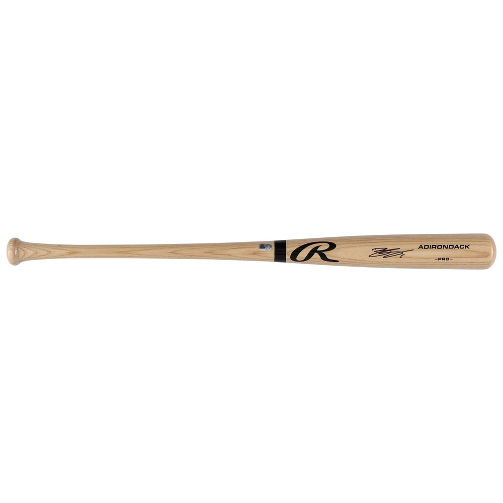 Bryson Stott Philadelphia Phillies Autographed Blonde Rawlings Pro Bat 