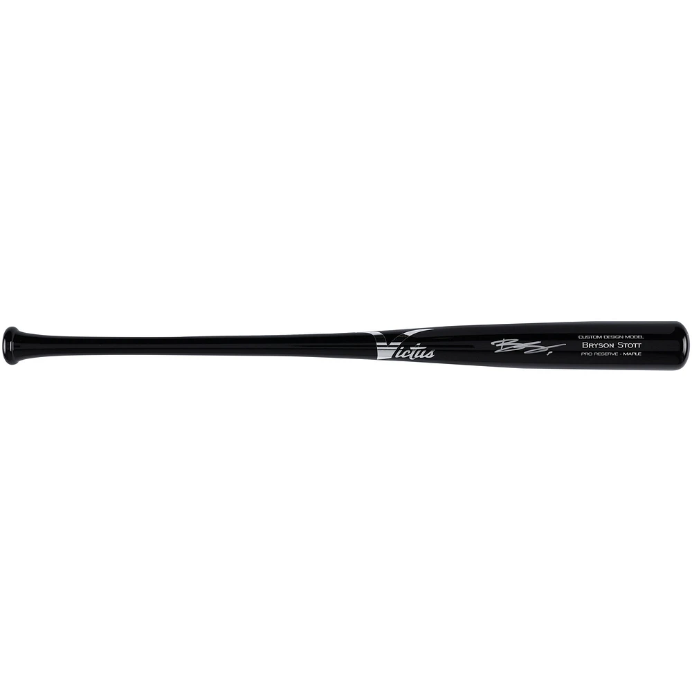 Bryson Stott Philadelphia Phillies Autographed Victus Pro Reserve Maple Engraved Bat