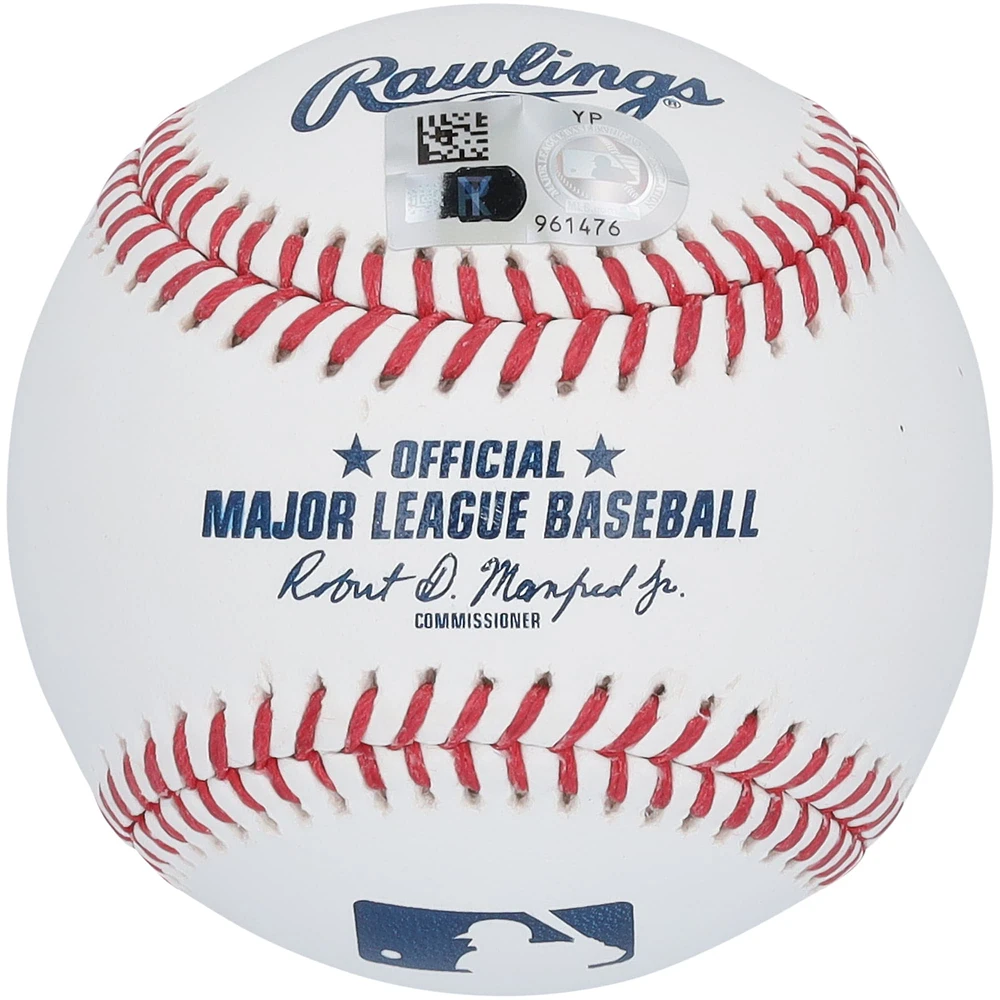 Chase Utley Philadelphia Phillies Autographed Baseball with "2008 WS Champs" Inscription