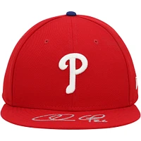 Chase Utley Philadelphia Phillies Autographed New Era Baseball Cap 