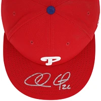 Chase Utley Philadelphia Phillies Autographed New Era Baseball Cap 
