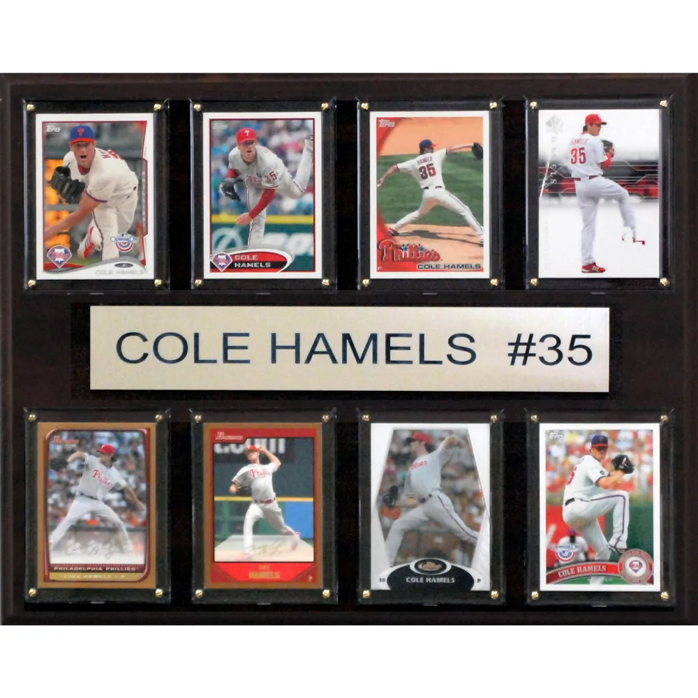 Cole Hamels Philadelphia Phillies Autographed Framed Baseball