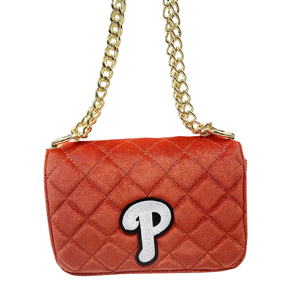 Cuce Philadelphia Phillies Velvet Crossbody Purse