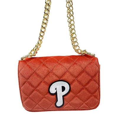 Cuce Philadelphia Phillies Velvet Crossbody Purse