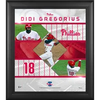 Lids Didi Gregorius Philadelphia Phillies Fanatics Authentic Framed 15 x  17 Stitched Stars Collage