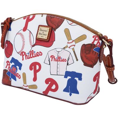 Dooney & Bourke Women's Dooney & Bourke Philadelphia Phillies Gameday Lexi  Crossbody with Small Coin Case