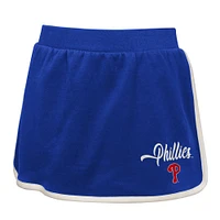 Girls Youth Royal Philadelphia Phillies Base Trainer Johnny Polo and Skort Set