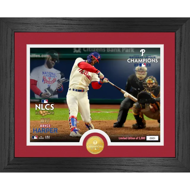 Highland Mint Bryce Harper Philadelphia Phillies 13 x 13 Impact Jersey  Framed Photo