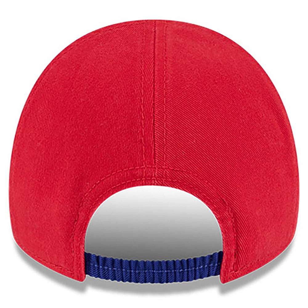 Casquette Flex New Era Philadelphia Phillies Team Color My First 9TWENTY rouge pour bébé