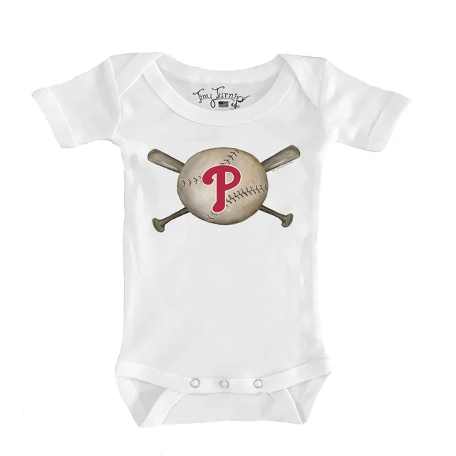 Lids Philadelphia Phillies Tiny Turnip Youth Stitched Baseball T-Shirt -  White