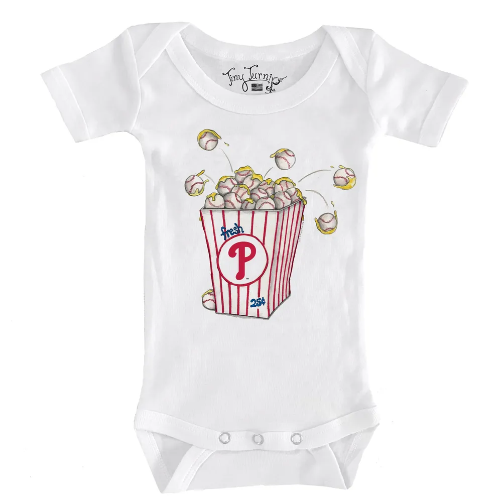 Lids St. Louis Cardinals Tiny Turnip Infant Baseball Bow Bodysuit - Red