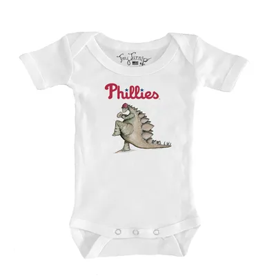 Women's Tiny Turnip White Philadelphia Phillies Stitched Baseball