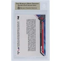 J.T. Realmuto Philadelphia Phillies 2023 Topps Now Most Postseason HRs By A Catcher #982 BGS Authenticated 10 Card - 10,10,10,9.5 Subgrades