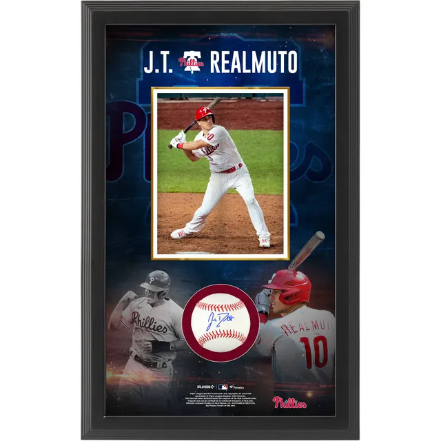 JT Realmuto Philadelphia Phillies Autographed 8 x 10 Hitting Photograph -  Autographed MLB Photos