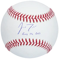 J.T. Realmuto Philadelphia Phillies Autographed Baseball with "Ring the Bell" Inscription