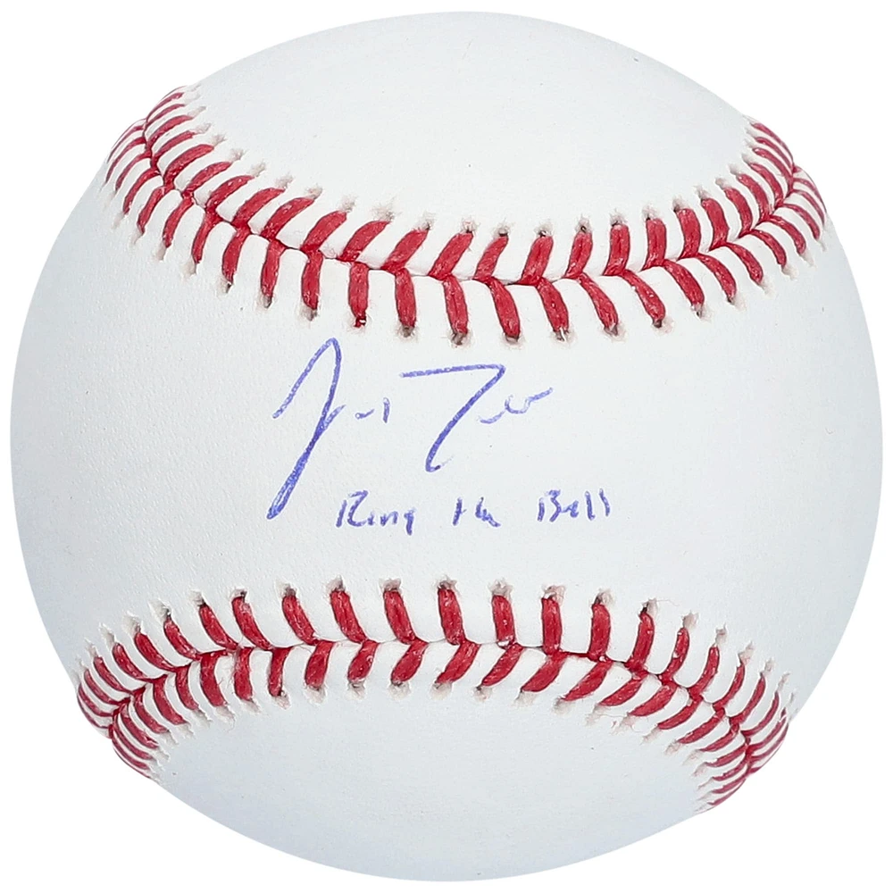 J.T. Realmuto Philadelphia Phillies Autographed Baseball with "Ring the Bell" Inscription