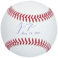 J.T. Realmuto Philadelphia Phillies Autographed Baseball with "Ring the Bell" Inscription