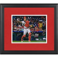 J.T. Realmuto Philadelphia Phillies Autographed Framed 8" x 10" Catching Photograph