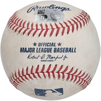 J.T. Realmuto Philadelphia Phillies Autographed Game-Used Baseball vs. Washington Nationals on April 6, 2024 - Single