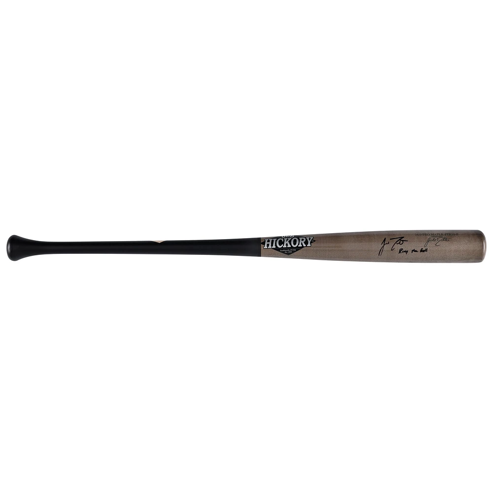 J.T. Realmuto Philadelphia Phillies Autographed Old Hickory Game Model Bat with "Ring The Bell" Inscription