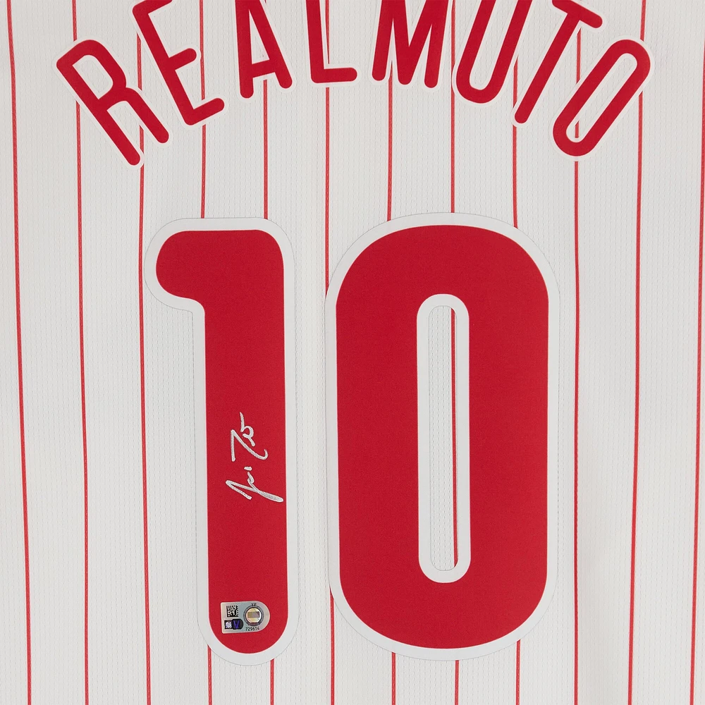 J.T. Realmuto Philadelphia Phillies Autographed White Nike Limited Jersey