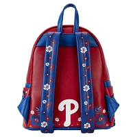 Loungefly Philadelphia Phillies Mini sac à dos floral